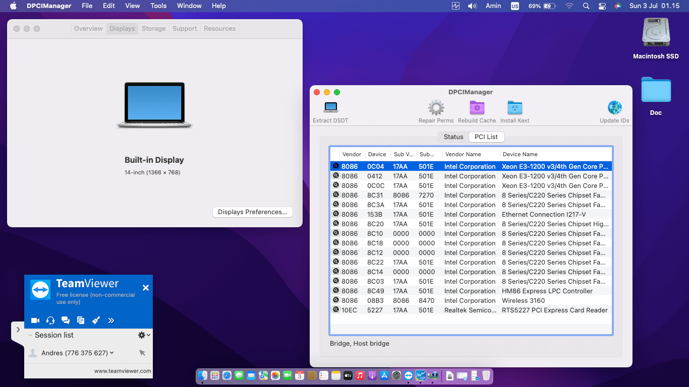 Lenovo Thinkpad L440 2nd [Haswell   Intel HD 4600 + PS2 SMBUS]   OpenCore 2